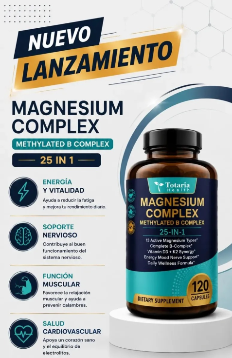 Antes y después Magnesium Complex