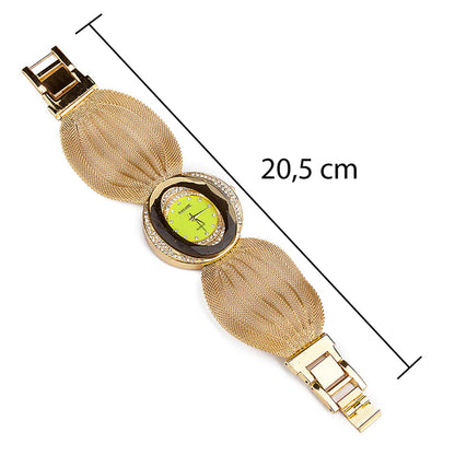 Reloj Mariposa Dorado Mujer