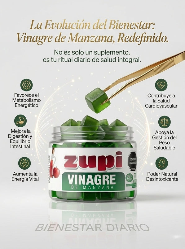 Gomas de Vinagre de Manzana Zupi 3